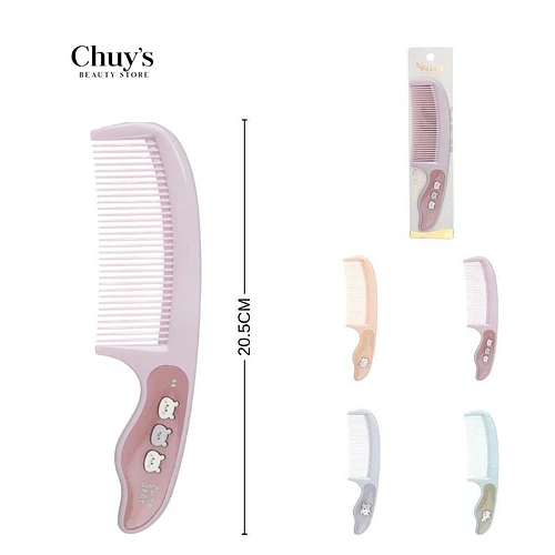 Peine plástico suave 20.5 cm - Chuys Beautys | Chuy's Beautys