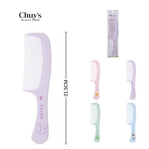 Peines Plásticos Coloridos - Chuys Beautys | Chuy's Beautys