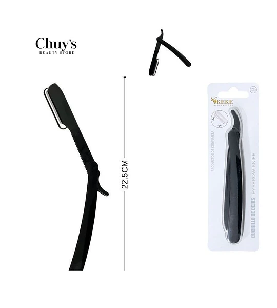 Perfilador de Cejas Acero Inoxidable 225*13MM