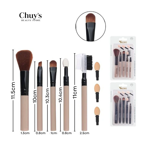 Brochas para Maquillaje - Chuys Beautys | Chuy's Beautys