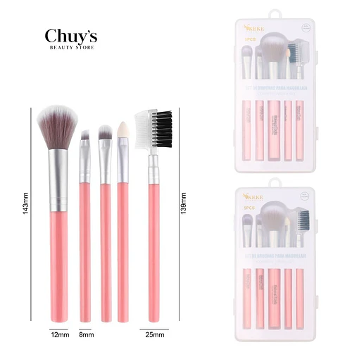 Set de brochas para maquillaje - Chuys Beautys | Chuy's Beautys