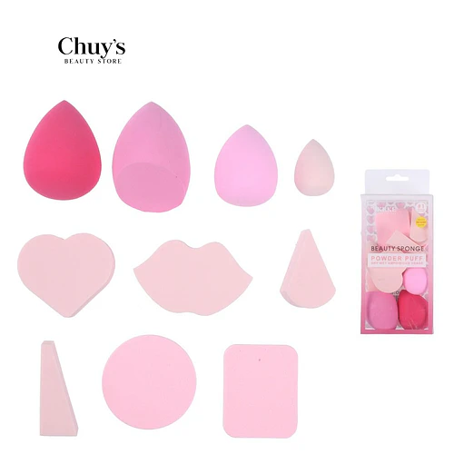 Esponjas de Maquillaje 5 Pcs - Chuys Beautys | Chuy's Beautys