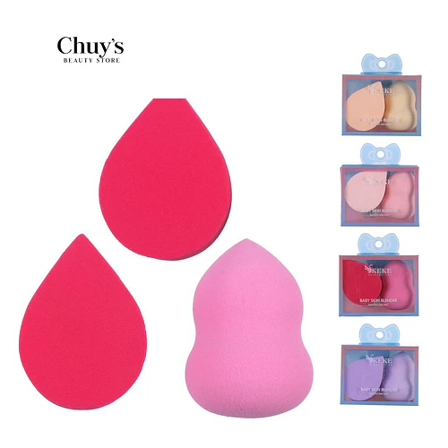 Esponjas de Maquillaje 3 Pcs - Chuys Beautys | Chuy's Beautys