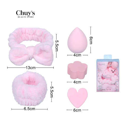 Esponjas de Maquillaje 4 Pcs - Chuys Beautys | Chuy's Beautys