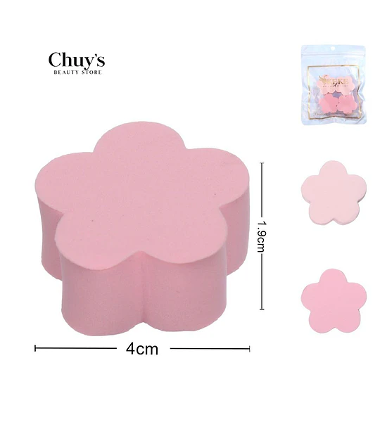 Esponja de Maquillaje Floral