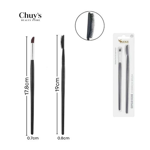 Brochas para pestañas y ojos 2pcs - Chuys Beautys | Chuy's Beautys