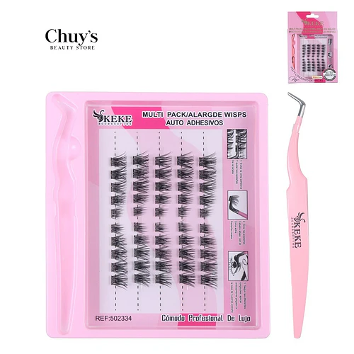 Pestañas por Punto Multi Pack - Chuys Beautys | Chuy's Beautys