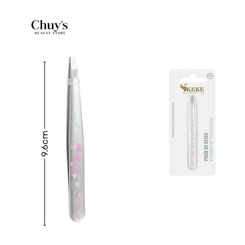 Pinzas para cejas acero inoxidable - Chuys Beautys | Chuy's Beautys