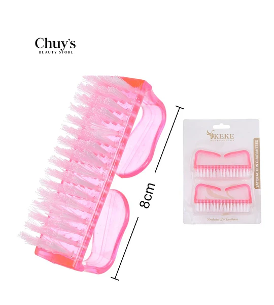 Set de Cepillos para Uñas 2 Pcs 8cm