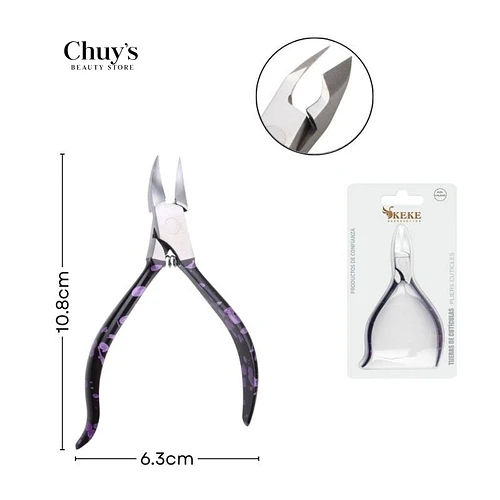 Cortacutícula de Tenaza 10.8 cm - Chuys Beautys | Chuy's Beautys