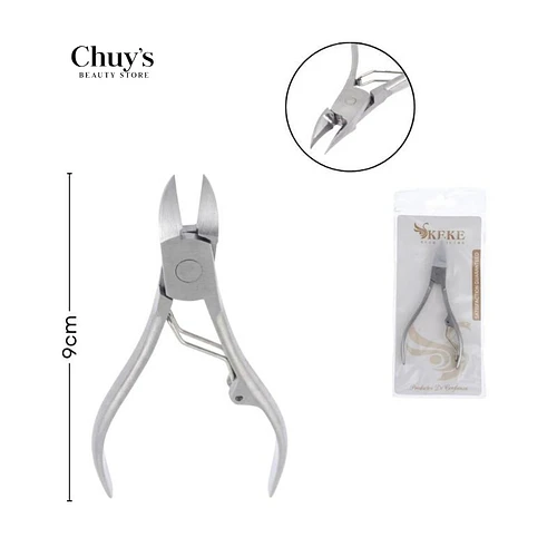 Corta cutículas de acero inoxidable 9cm - Chuys Beautys | Chuy's Beautys