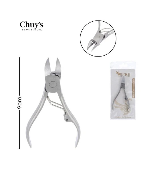 Corta cutículas de acero inoxidable 9cm