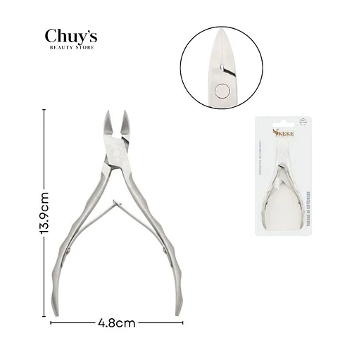 Cortacutícula Tenaza Acero Inoxidable - Chuys Beautys | Chuy's Beautys