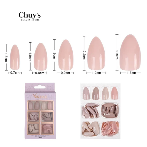 UNAS UNICOLOR 96PCS - Chuys Beautys | Chuy's Beautys