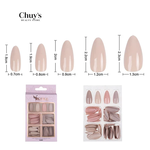UNAS UNICOLOR 96PCS - Chuys Beautys | Chuy's Beautys
