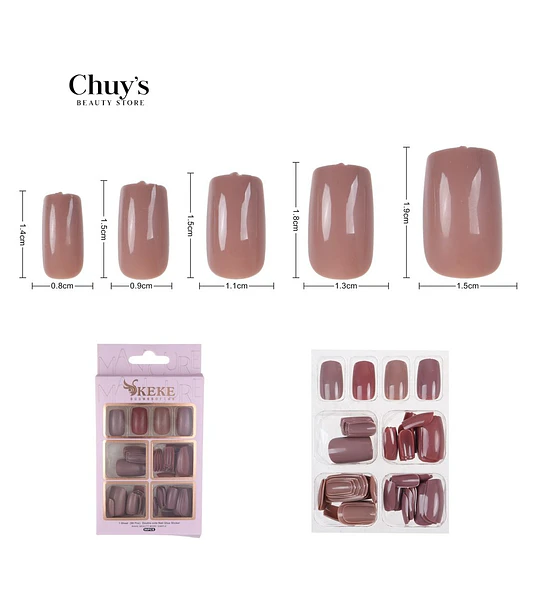 UNAS UNICOLOR 96PCS