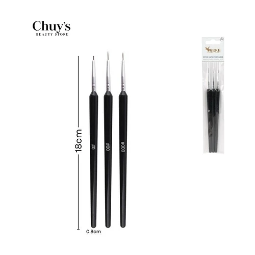 Pinceles delineadores de precisión - Chuys Beautys | Chuy's Beautys