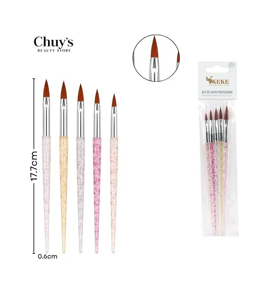 Pincel para realizar uñas