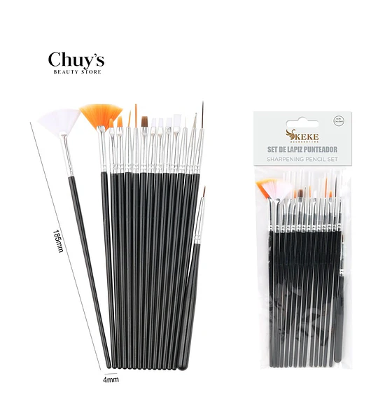 Pincel para diseños en uñas