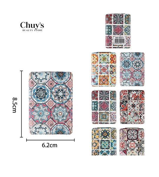 Espejos para cartera estampados