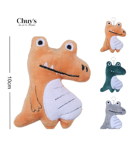 Llavero Peluche Cocodrilo