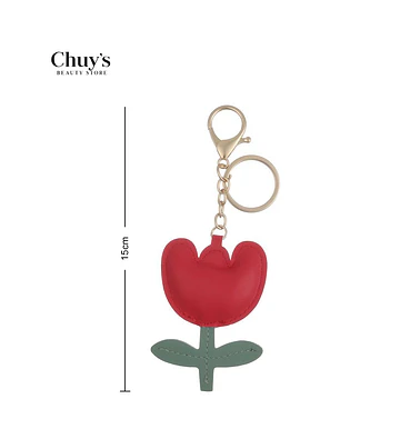 Llavero Flor Tulipán - Chuys Beautys | Chuy's Beautys Store