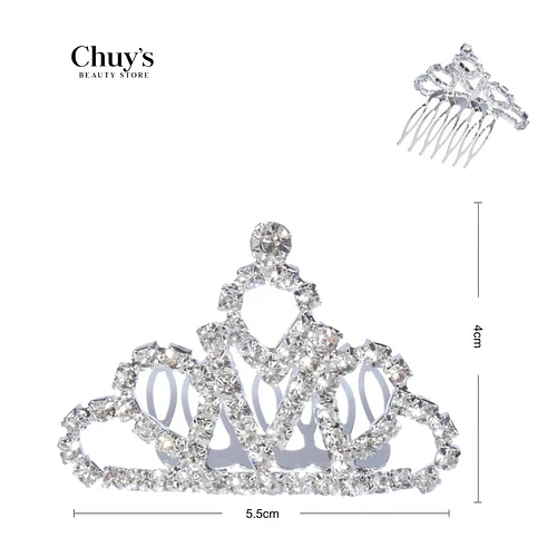 Pinche de Brillos Tiara - Chuys Beautys | Chuy's Beautys