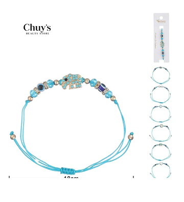 Pulsera artesanal con mano de Fátima - Chuys Beautys | Chuy's Beautys Store