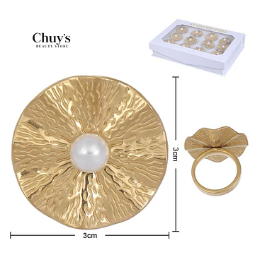 Caja de Anillos Acero Inoxidables - Chuys Beautys | Chuy's Beautys Store