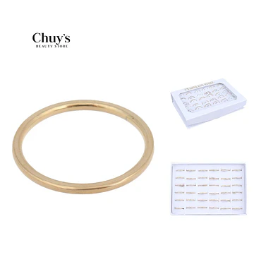 Anillo Acero Inoxidable Dorado - Chuys Beautys | Chuy's Beautys Store