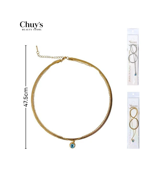 Collar acero inoxidable 40*5 cm