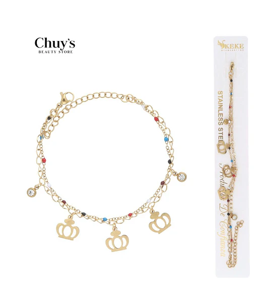 Pulseras de acero inoxidable 18*5cm