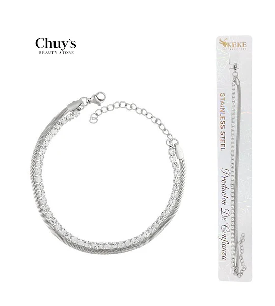 Pulsera Acero Inoxidable 18*5cm