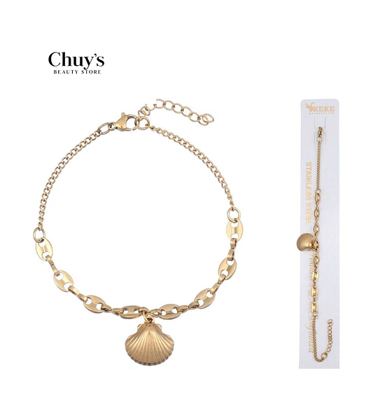 Pulsera Acero Inoxidable 18+5cm