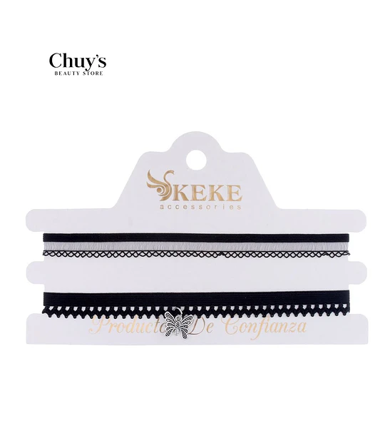 Choker elegante con mariposa