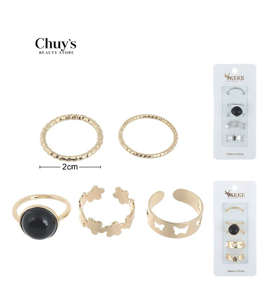 Set de Anillos Surtidos