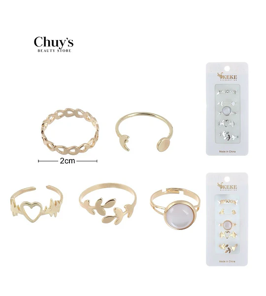 Set de Anillos Surtidos