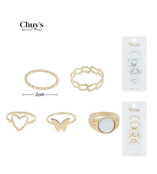 Set de Anillos Surtidos