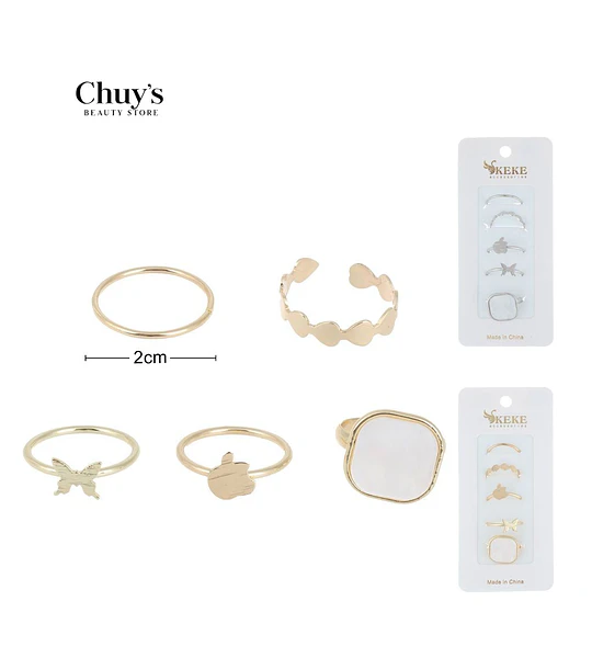 Set de Anillos Surtidos