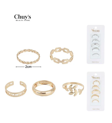 Set de Anillos Surtidos - Chuys Beautys | Chuy's Beautys Store