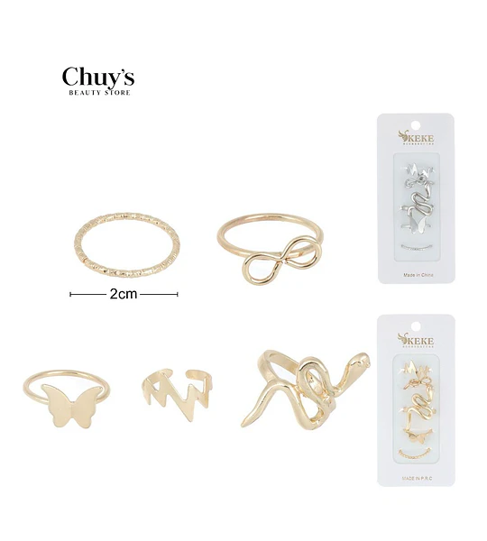 Set de Anillos Surtidos