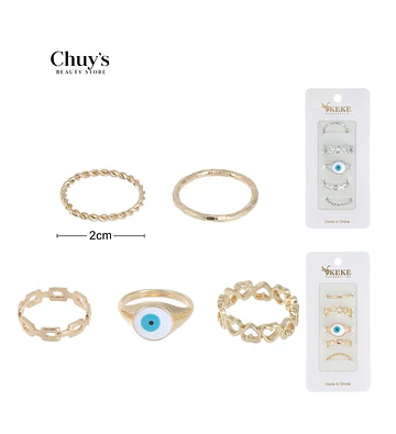 Set de Anillos Surtidos - Chuys Beautys | Chuy's Beautys Store