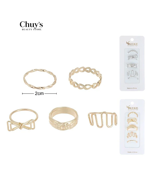 Set de Anillos Surtidos