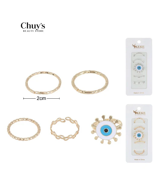 Set de Anillos Surtidos