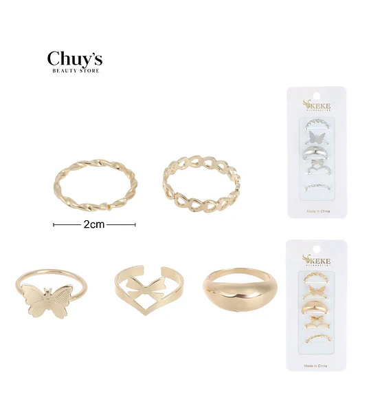 Set de Anillos Surtidos