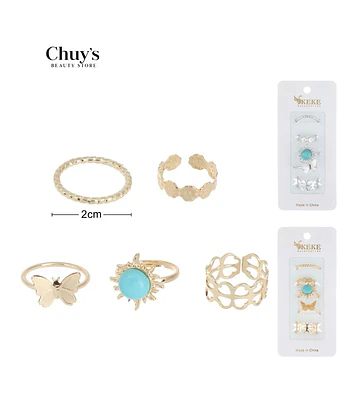 Set de Anillos Surtidos - Chuys Beautys | Chuy's Beautys Store