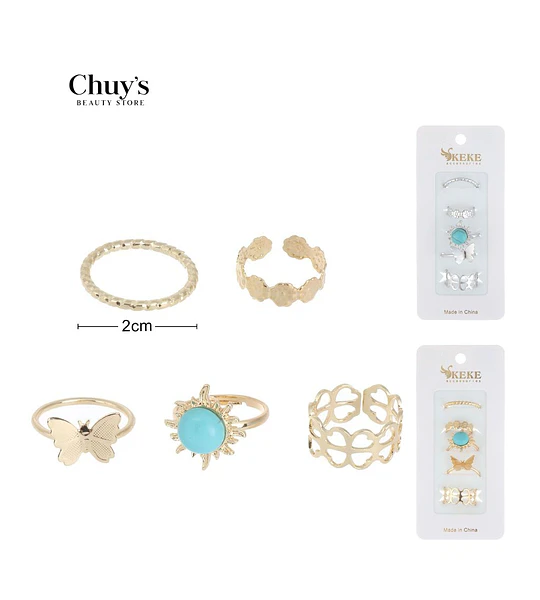 Set de Anillos Surtidos