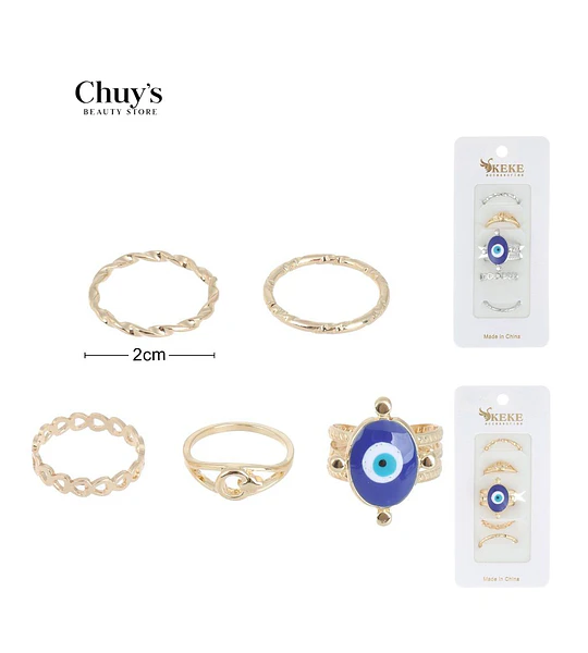 Set de Anillos Surtidos