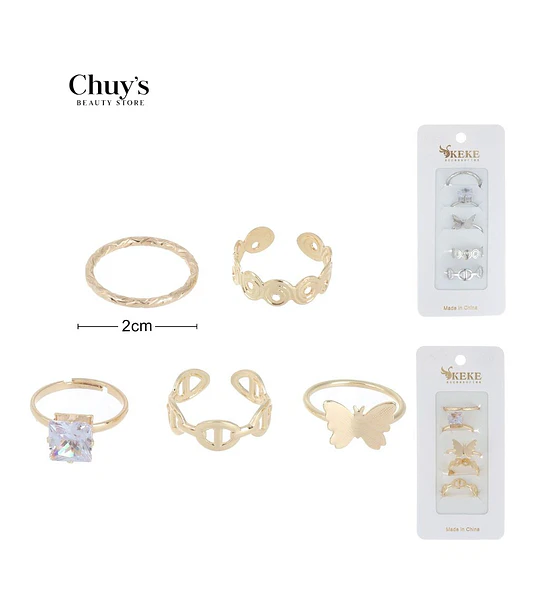 Set de Anillos Surtidos