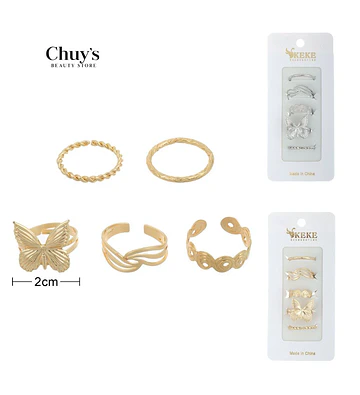 Set de Anillos Surtidos Modelos - Chuys Beautys | Chuy's Beautys Store